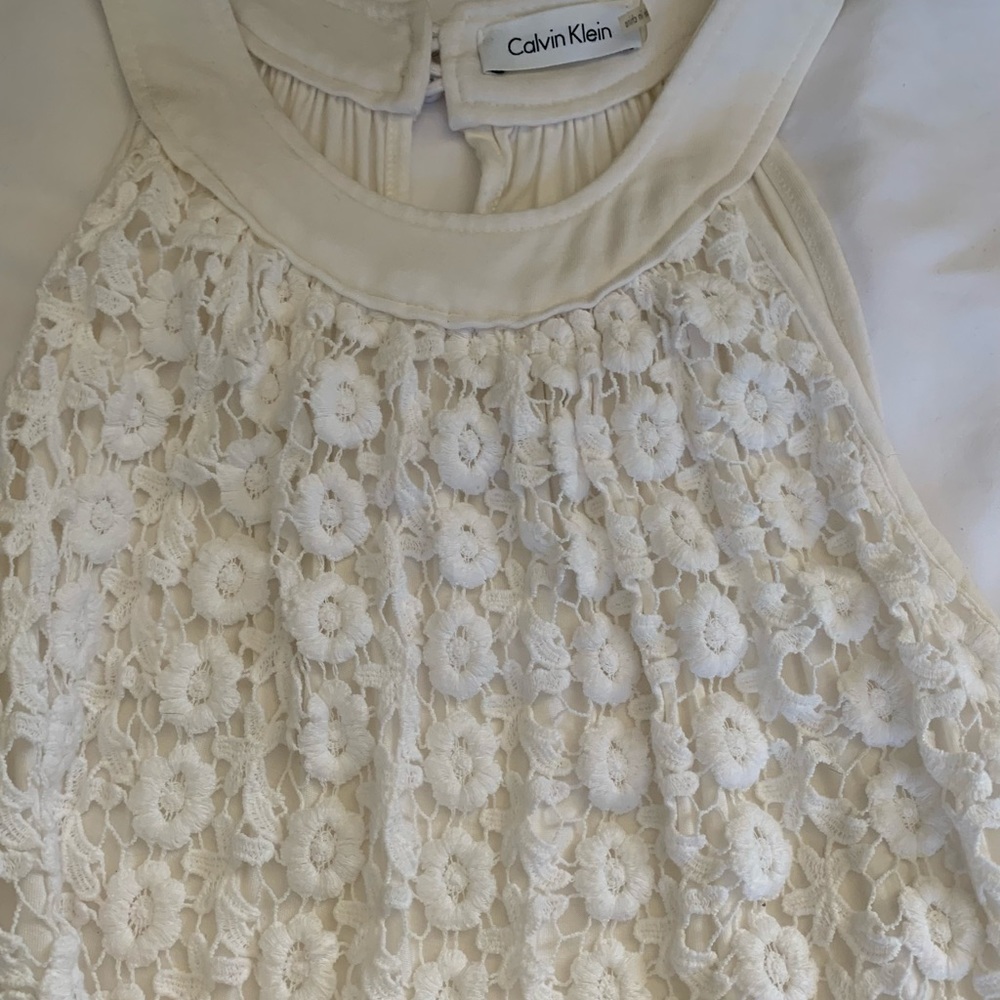 Long white dress size small